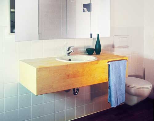 Waschbecken, Wannen, Duschen, exklusive Badmöbel von Unkel - die Holzwerkstätte